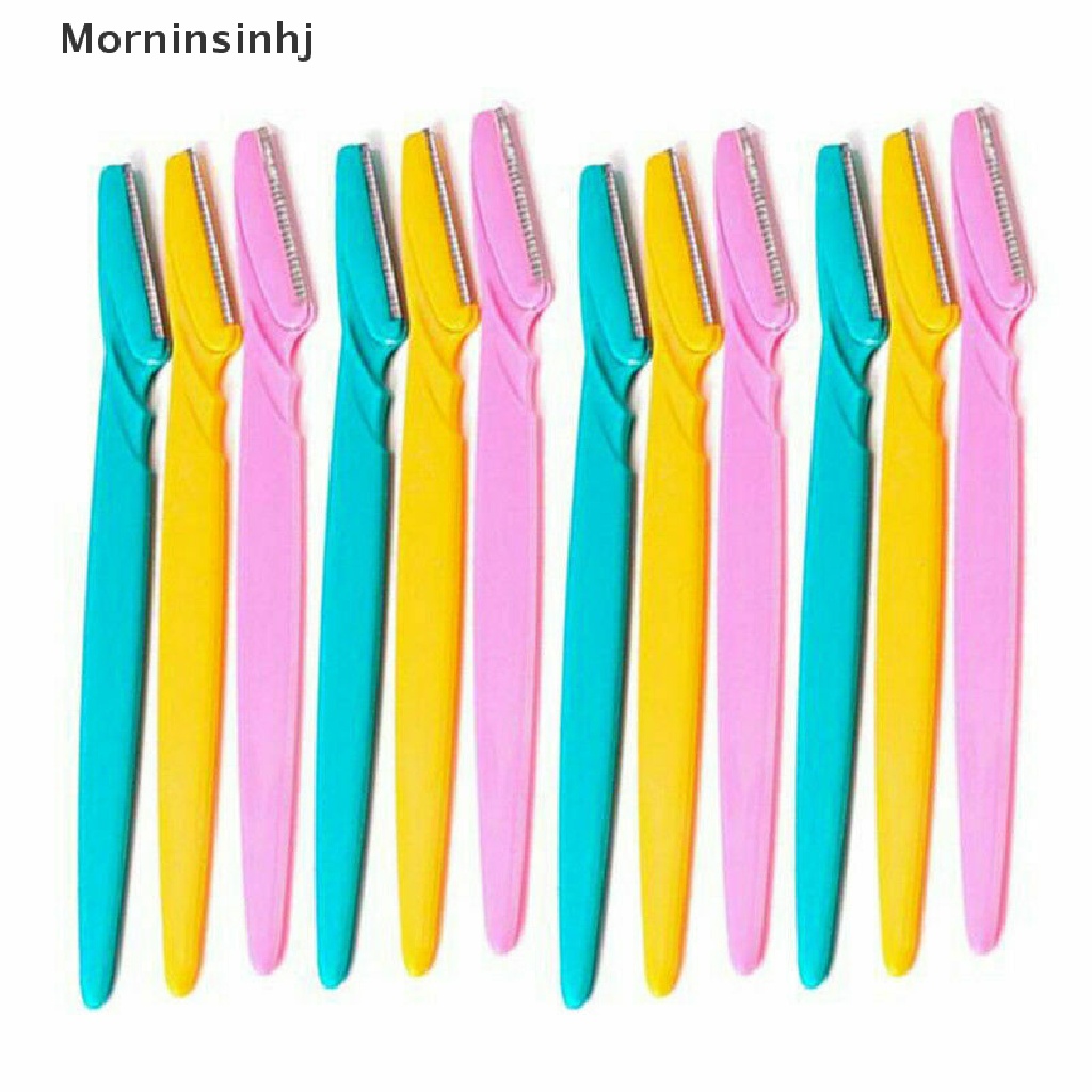 Mornin Alat Cukur Alis Wajah Trimmer Shaper Shaver Blade Hair Remover Tools id