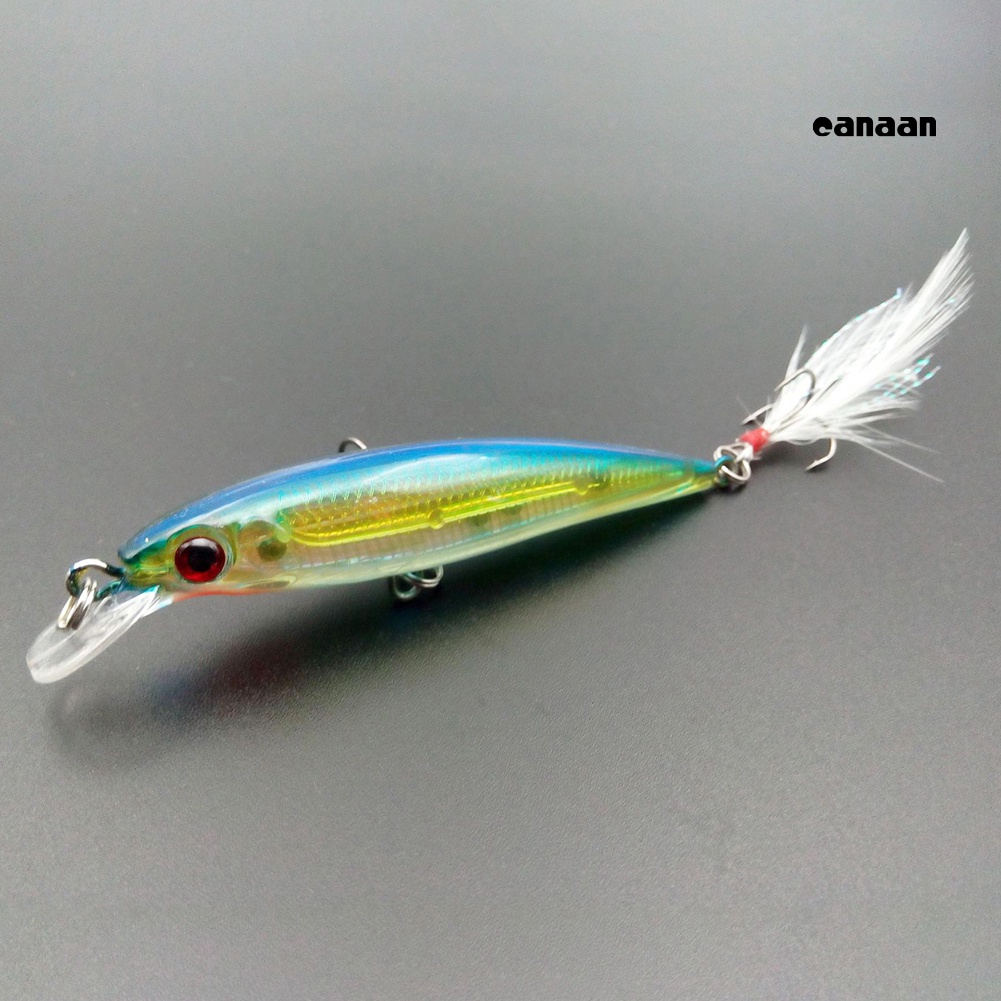 Cnn-10pcs 9cm 8g Buatan Memancing Manusia Hidup Keras Umpan Ikan Kecil Wobbler Ikan Renang Umpan