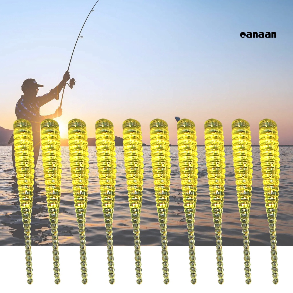 Cnn-10pcs 38mm/0.3g Memancing Lembut Lure Simulasi Tinggi Menggoda Elastis Ikan Lure Umpan Wobblers Buatan Jarum Ekor Fishing Tackle