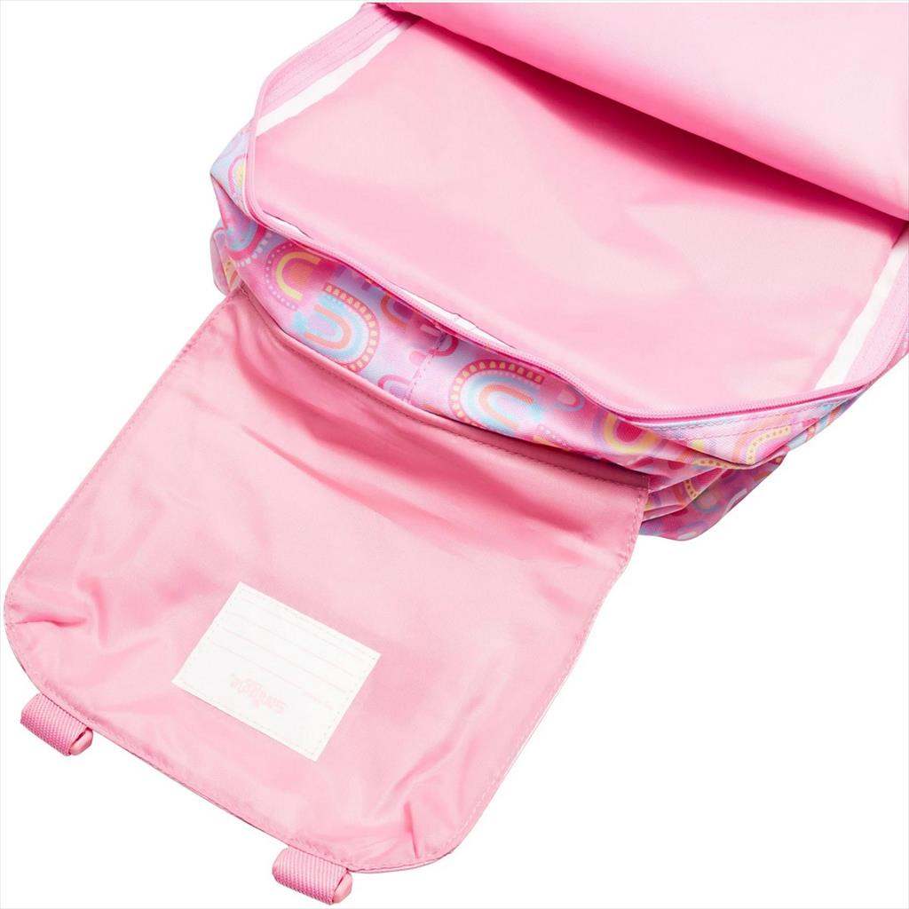 SMIGGLE Backpack 445103 Foldover Bright Pink Bag Tas Anak