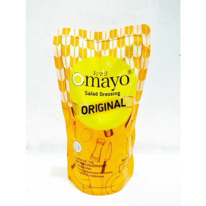 

[Ready-Stock] Omayo Mayonnaise Original / Pedas / Sakura 1kg - Original