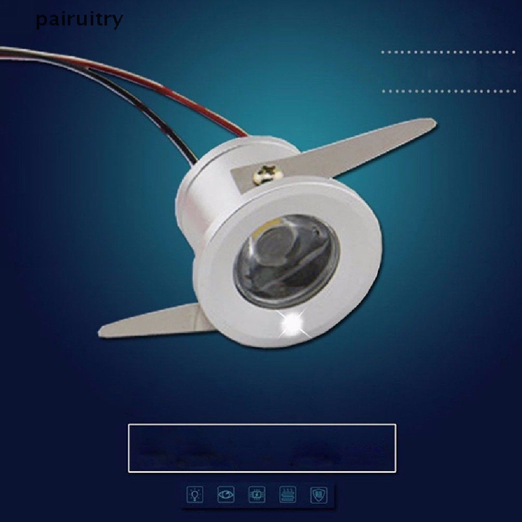 Prt 1/3W Recessed Mini Spotlight Lamp Ceiling Mounted LED Downlight Lampu Plafon  Prt