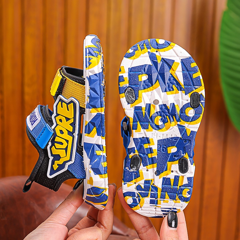 Ifans Sandal Anak Laki-laki Sepatu Import Anak Laki-Laki Sandal （1-8 Tahun）