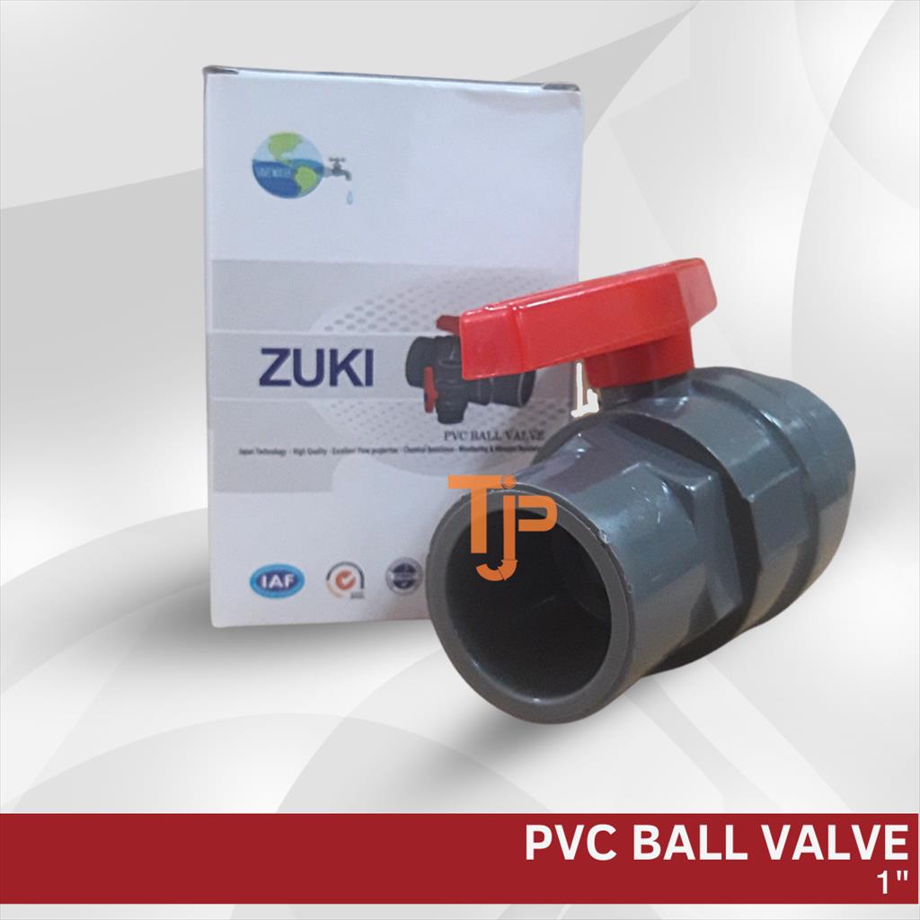 BALL VALVE PVC TW 1&quot;