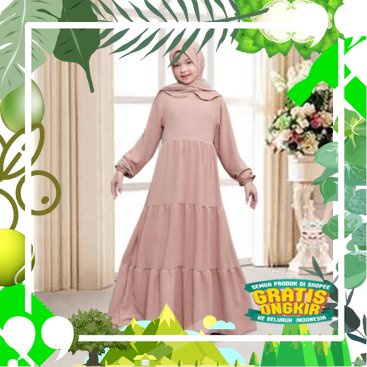 TokoFashion. GAMIS CHACA - BAJU MUSLIM ANAK WANITA GAMIS MUSLIM ANAK PEREMPUAN UMUR 12-13 TAHUN/ edi