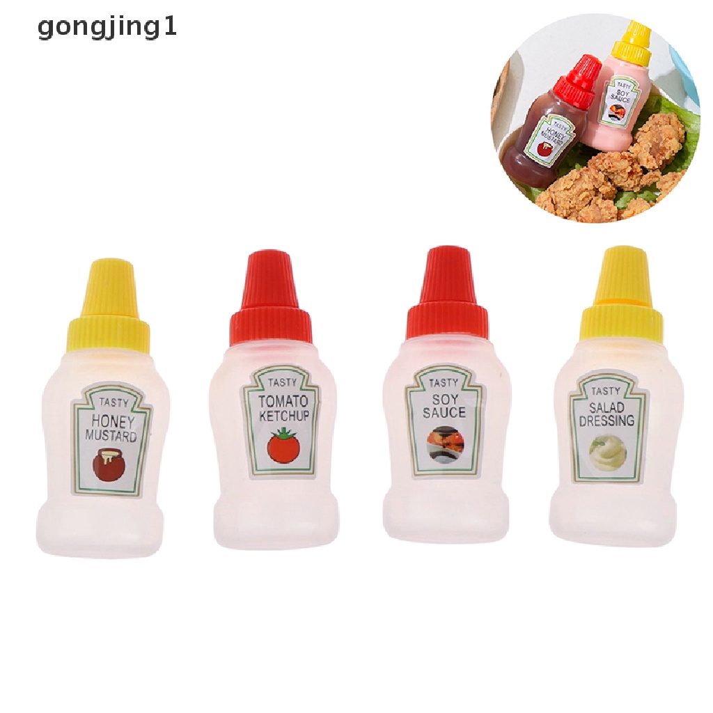 Ggg Mini Portable Wadah Saus Kecil Saus Tomat Salad Dressing Botol Minyak ID
