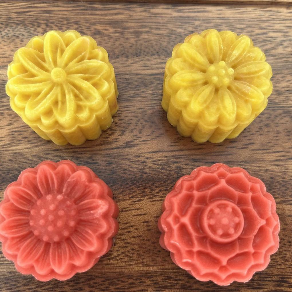 Abs Pola Bunga Cetakan Mooncake 3D Pengganti Rumah Dapur Kue Fondant Baking Mould Molding Alat Aksesoris