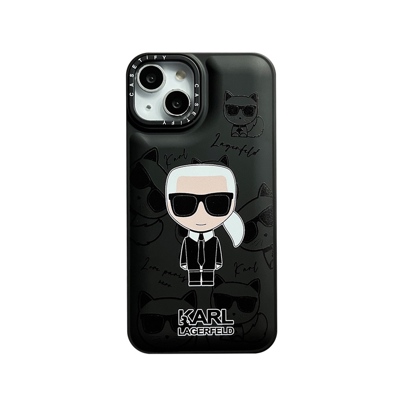 IPHONE Galeries Lafayette Aurora Down Jacket Puffer Phone Case Untuk Iphone11 12 13 14 Pro X XS XR Max Rainbow Halus Sofa Shockproof Protection Back Cover