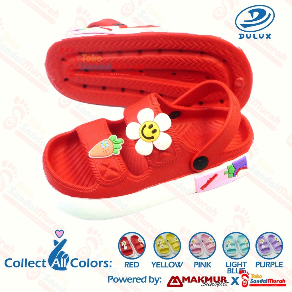 Toko Sendal Murah - Sandal Slop Anak Uk 20 - 29 / Sandal Ban 2 Motif Bunga / Sandal Slop Perempuan Terbaru / Sandal Lucu Nyaman Kekinian [Toko Sendal Murah M 530]