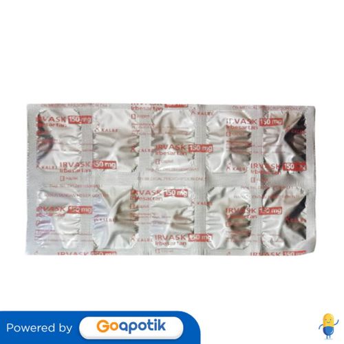 IRVASK 150 MG STRIP 10 KAPLET