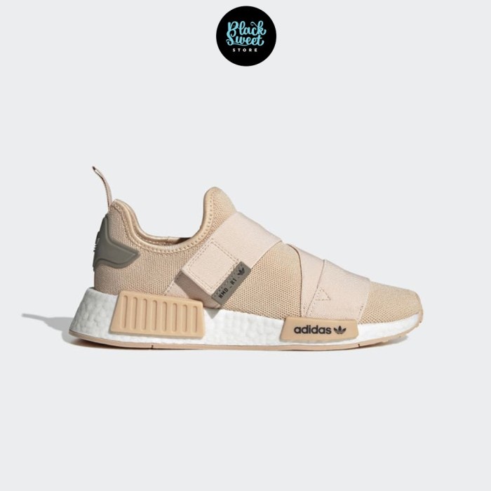 SEPATU SNEAKERS ADIDAS WMNS NMD R1 STRAP HALO BLUSH  - 39⅓