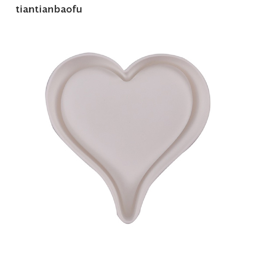 [tiantianbaofu] Cetakan Kue Silikon Berbentuk Hati 3D Diamond Love Baking Pan Ulang Tahun Fondant Mousse Coklat Silicone Pastry Molud Tools Butik