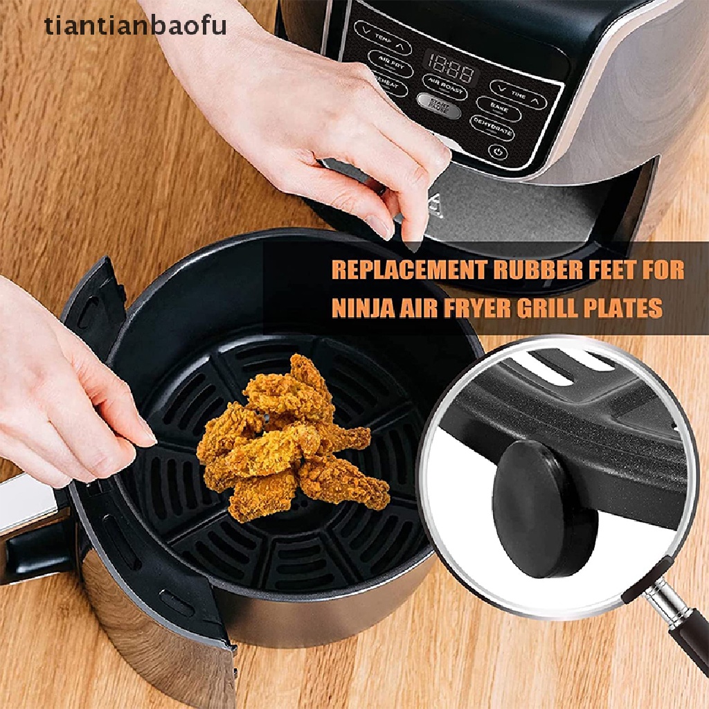 [tiantianbaofu] Air Fryer Karet Bumper 4Pc Air Fryer Pengganti Karet Tips Tahan Panas Butik