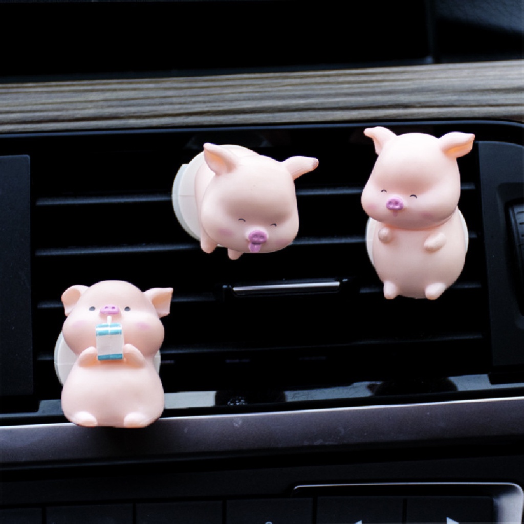 Gentlehappy Cute Pig Pengharum Ruangan Mobil Ac Outlet Dekorasi Interior Mobil Klip Clip Aksesoris id