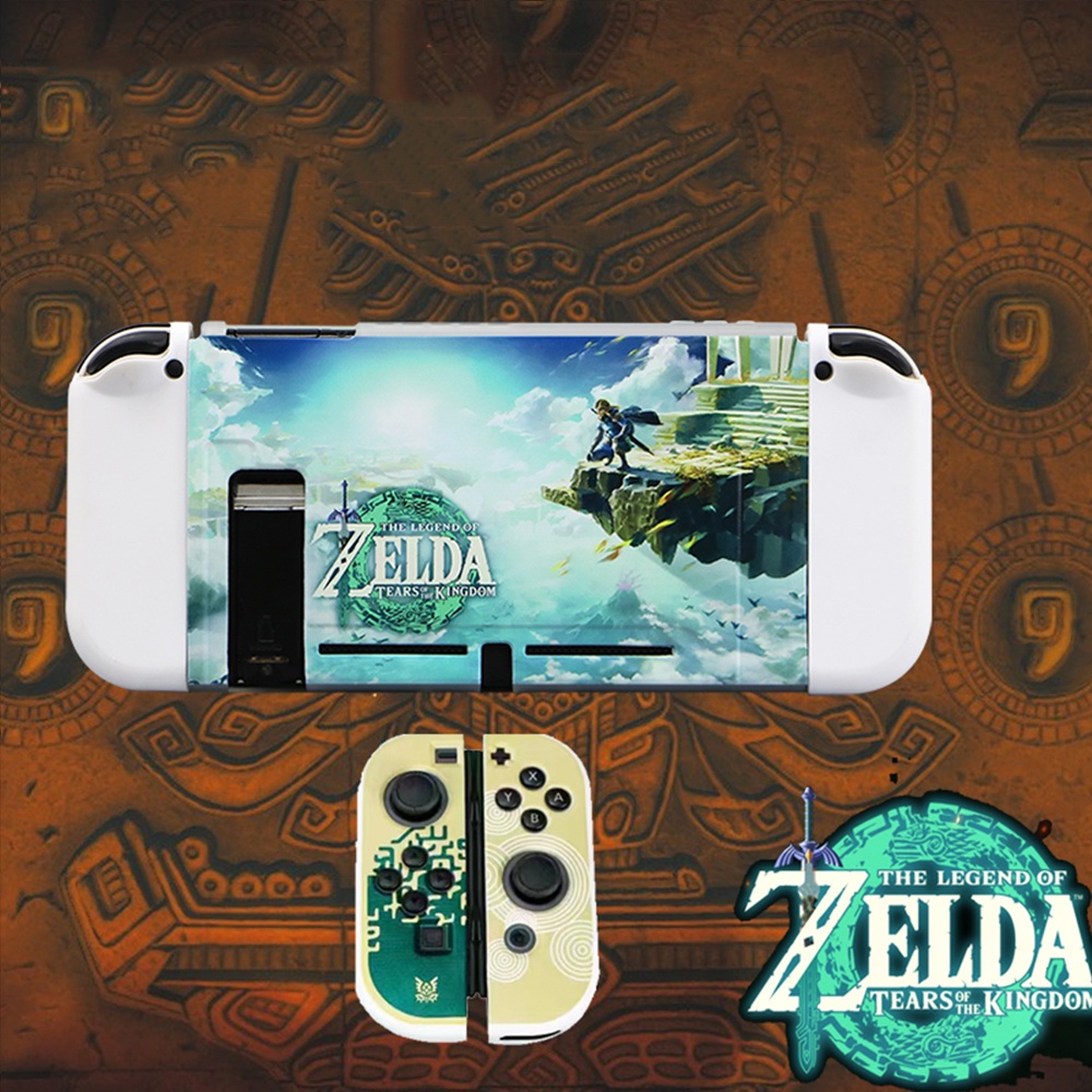 Switch Zelda Tears of Kingdom PRO Controller Tas Penyimpanan Nintendo Switch Zelda Tears of Kingdom Konsol Game Aksesoris Pelindung