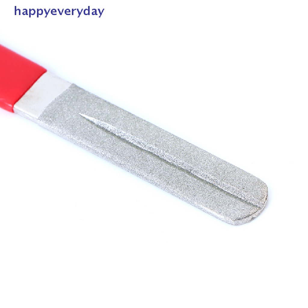 [happy] 1pcs Diamond Kail Pancing Asah Fishook Sharpening Fishing Tackle Tool [ID]