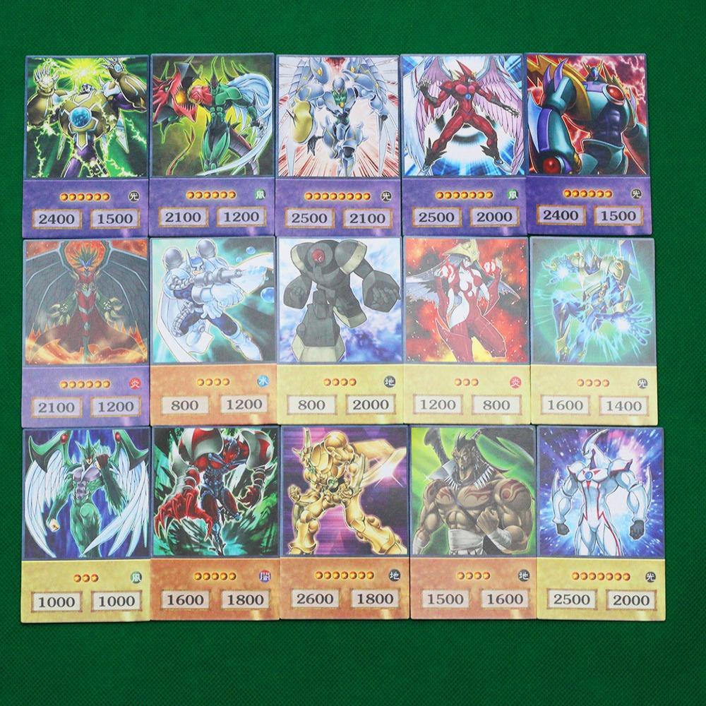 NEEDWAY Needway Yugioh Card Box-Packed DIY Card Hadiah Anak Kartu Kompetitif Blue Eyes Dark Magician Character Card Shiny Collection Hologram Card Ra Yugioh DM Yu Gi Oh Card