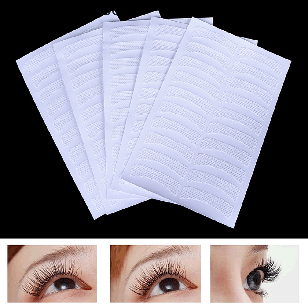 // Beauty// New 100pcs Kain Eyelash Extension Pads Stiker Tempelan Alat Tape Perekat **