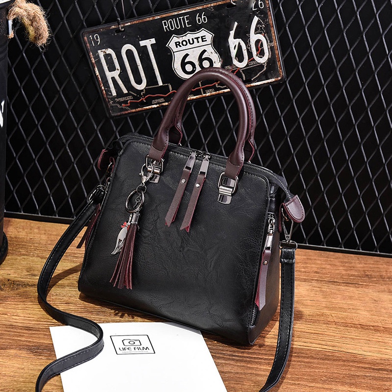 PROMO TERMURAH!!! JX 183 Tas Import Murah - Handbag Wanita - dengan Gantungan Kucing Elegan - Trendy