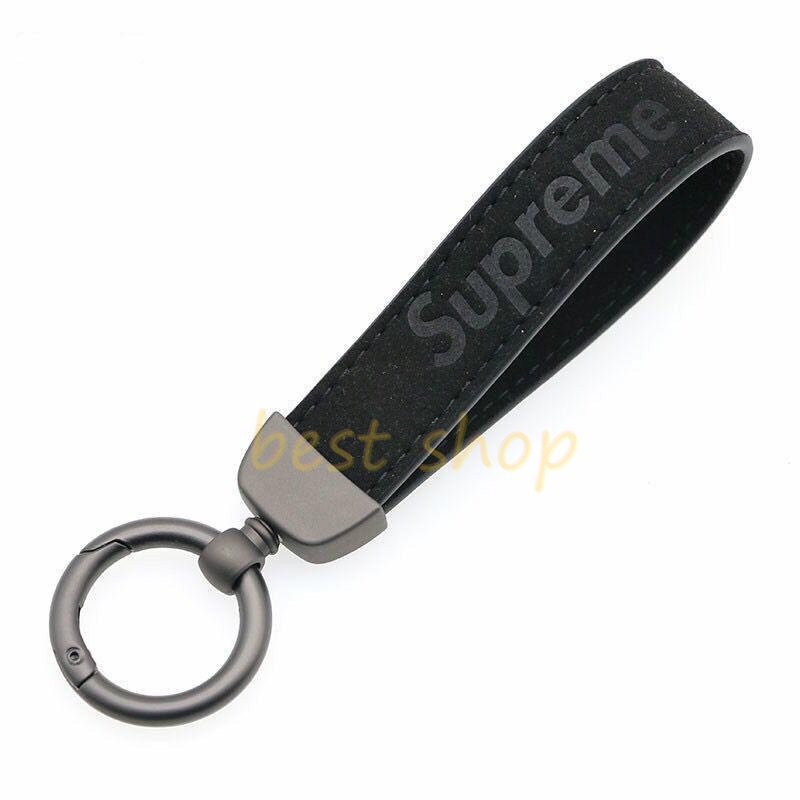 Gantungan Kunci Mobil Kulit Key Lanyard Car Strap Remote Keychain Holder Trend Supreme