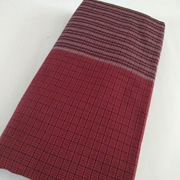 Kain Batik Tenun Lurik - Lurik Jarik Bayangkari - Merah