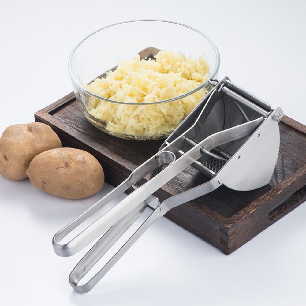 Populer Potato Ricer Makanan Bermanfaat Sayur Stainless Steel Besar Potato Masher