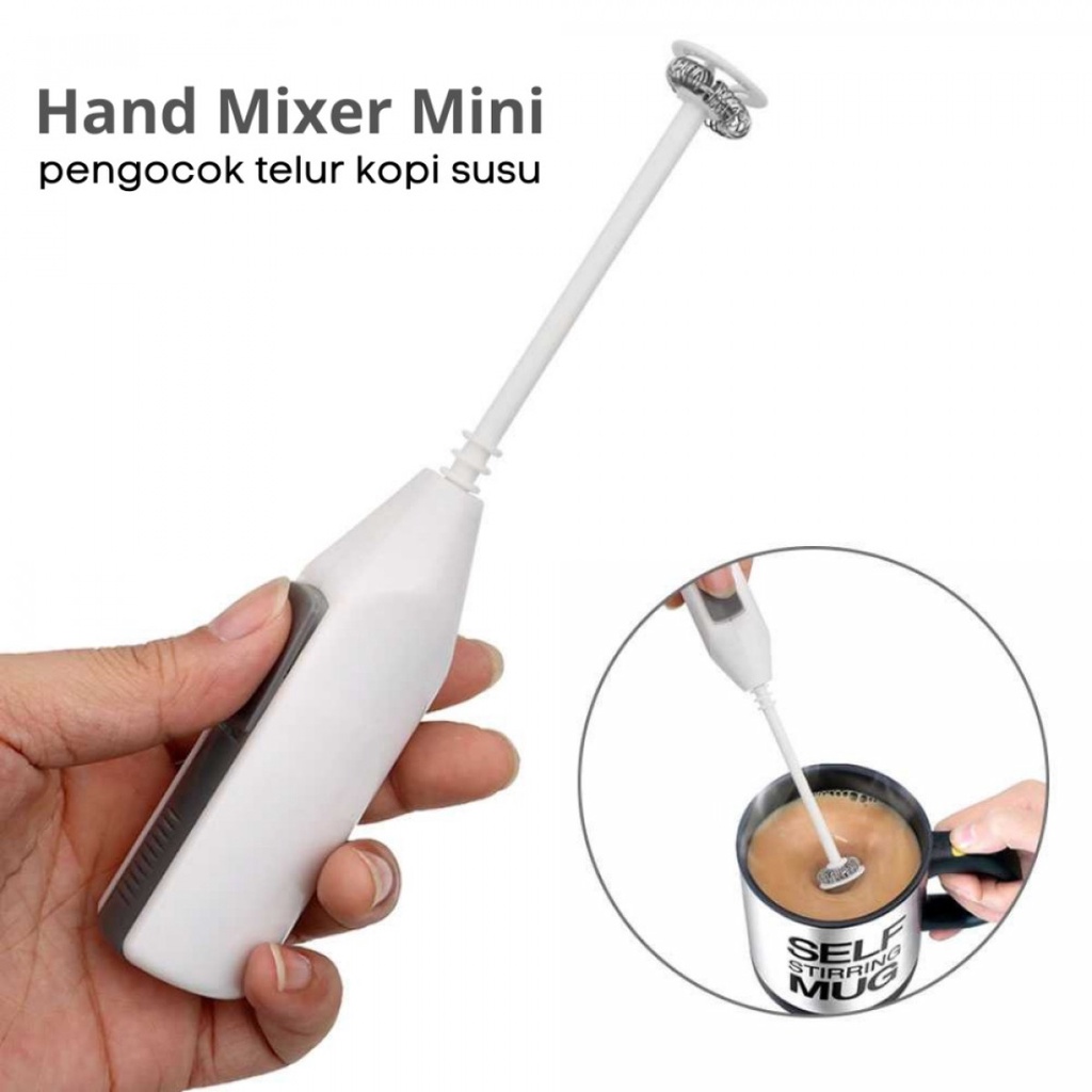 MITA Mixer Pengaduk Kopi Susu Elektrik Coffee Milk Frother