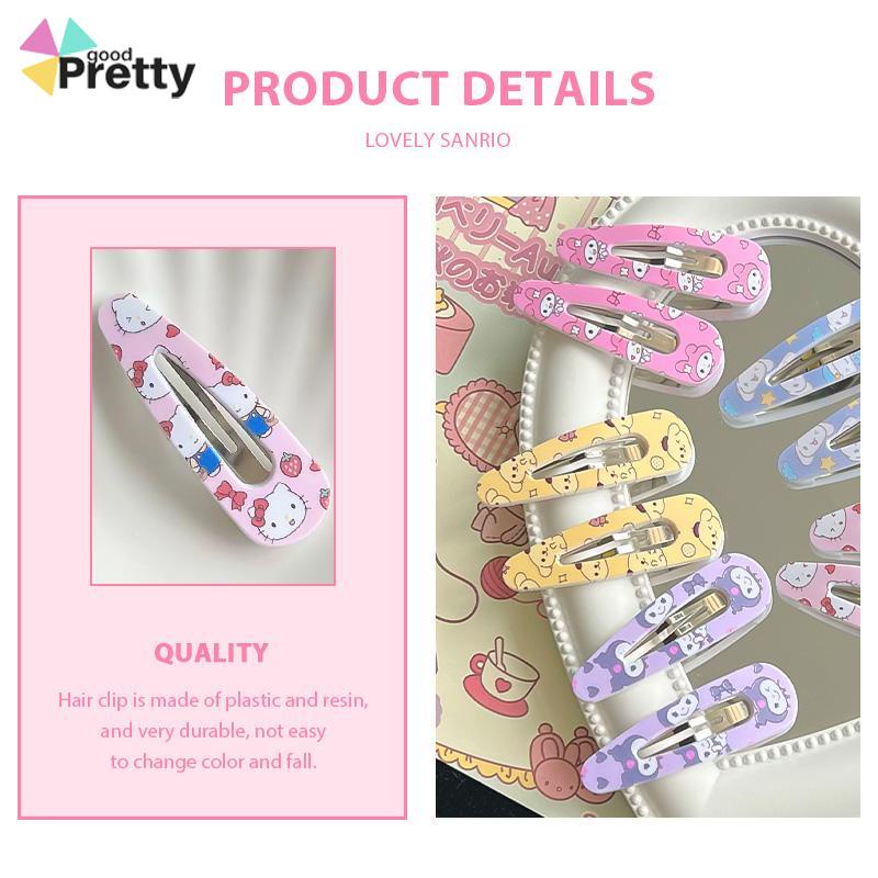 Cinnamoroll Kitty Cat Jepit Rambut Kartun Kartun Gadis Manis Manis Jepit Rambut Jepit Rambut Aksesori Rambut - PD
