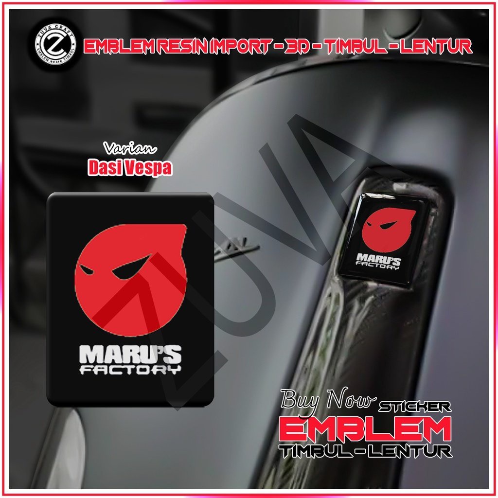 STIKER EMBLEM VESPA LOGO Marus EMBLEM TIMBUL STIKER VESPA DASI VESPA VESPA RESIN LENTUR Vespa LX/S/S