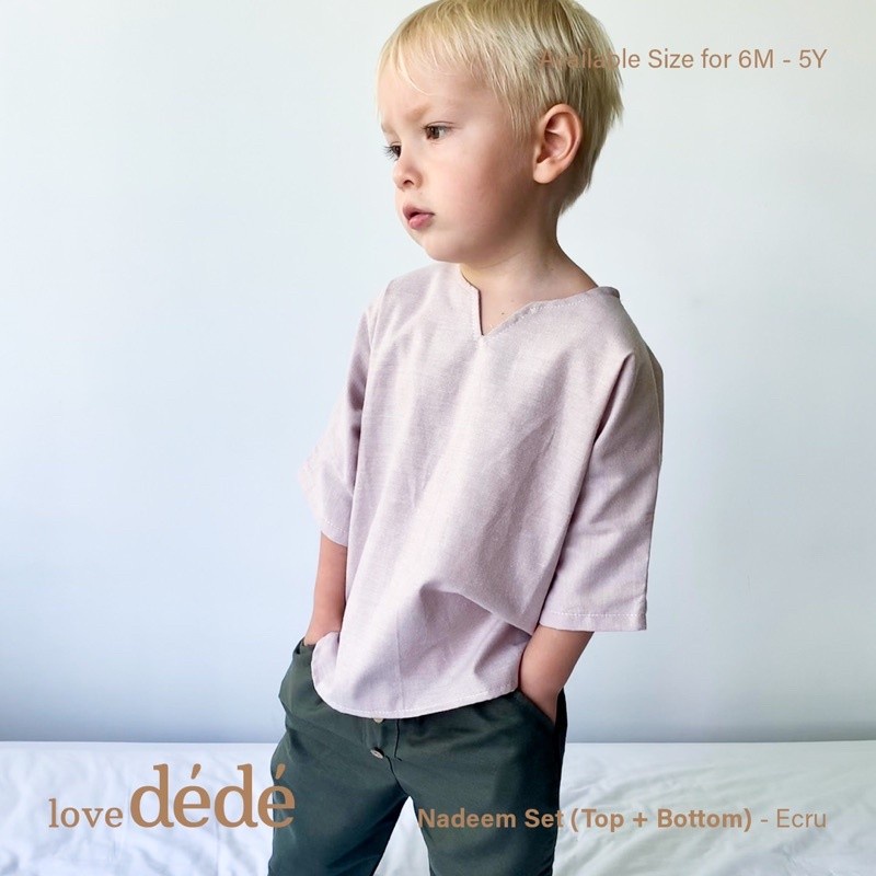 lovedede - Nadeem Set (Setelan / Baju Koko Anak)