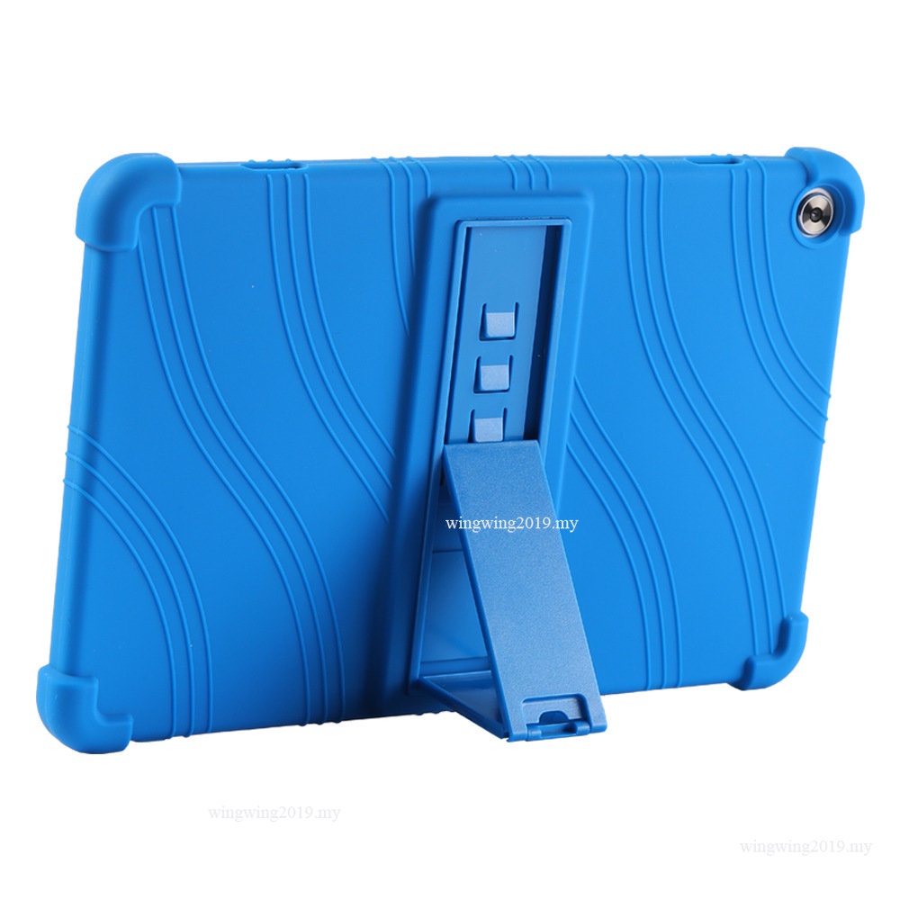 Case Untuk Teclast T50 Anak-Anak Aman Lembut Silikon Kickstand Tablet CoverElectric T50 Pelindung Case Tablet 11inci Silikon Case Dengan Bracket Tal002 Tahan Jatuh Pelindung Case