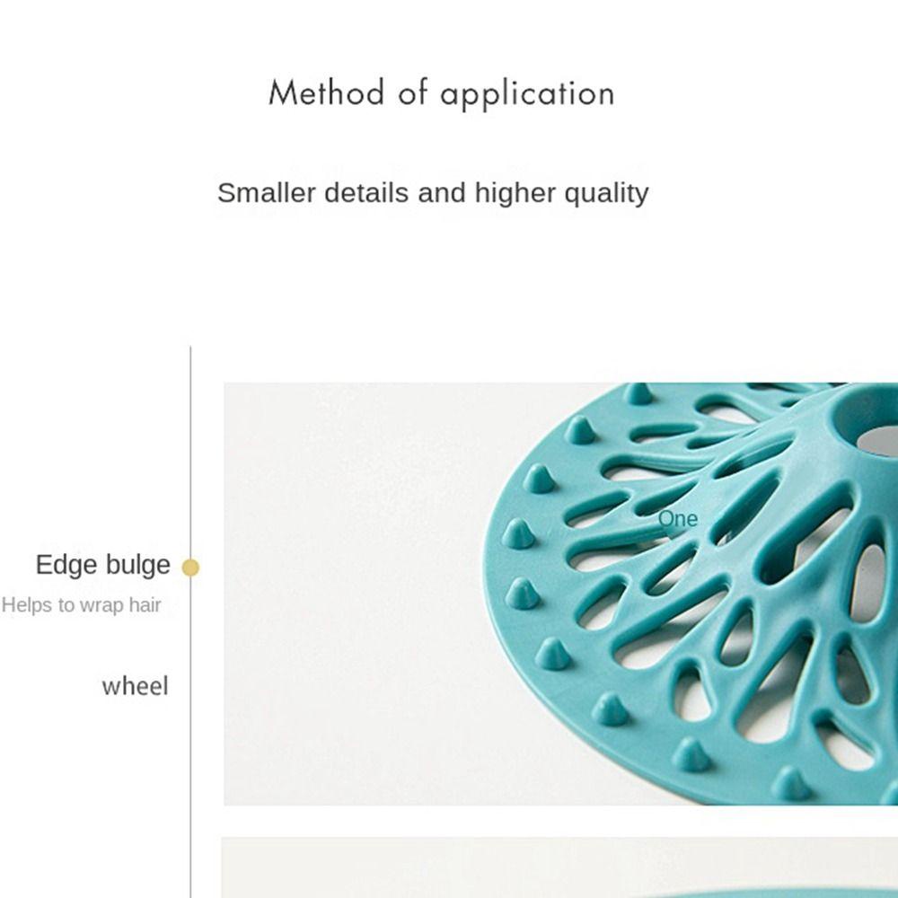 Suyo Filter Screen 4Pcs Kitchen Floor Drain Pad Deodorisasi Alas Lantai Stiker Penutup Saluran Air Lantai
