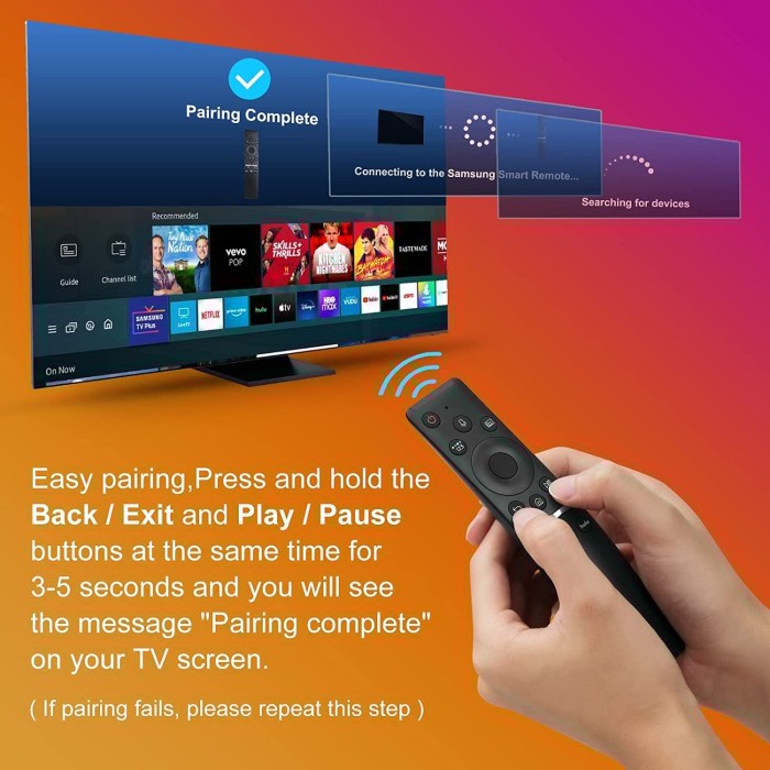 Remot Remote untuk TV samsung smart tv BN5901312A LED QLED LCD 4K 8K