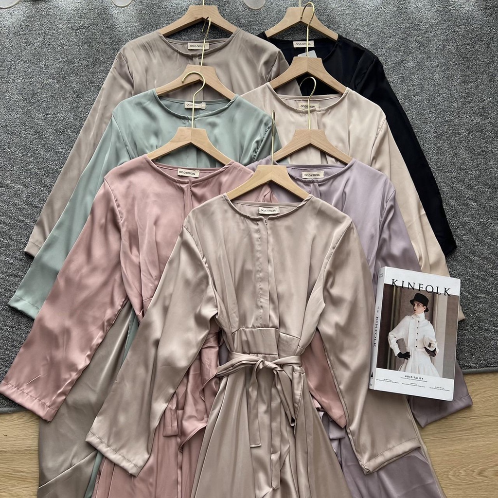 Oclo | Seraphina Dress Silk polos Layering Tali