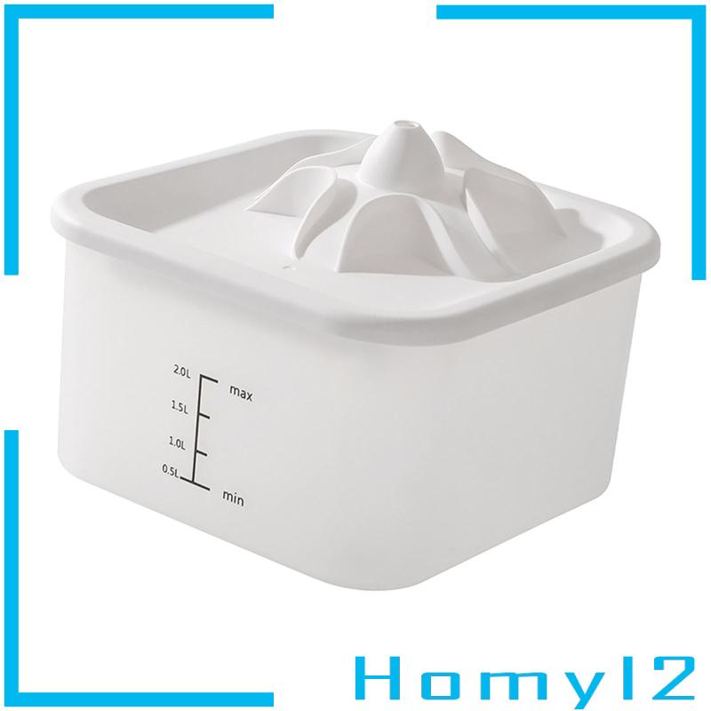 [HOMYL2] Mangkok Minum Dispenser Pet Otomatis Quiet Multiple Pets Cat Water Fountain