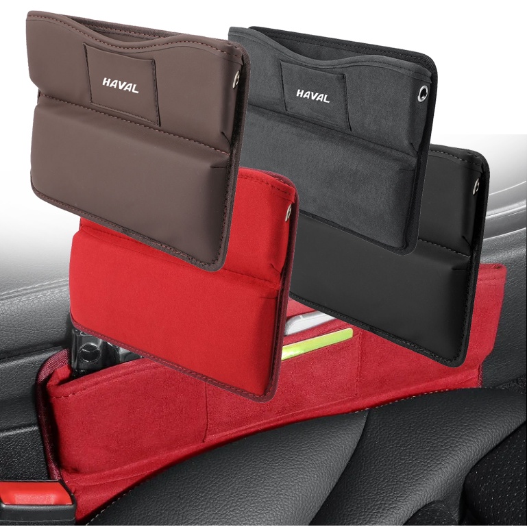 Car Seat Gap Storage Box Tempat Penyimpanan Jok Mobil Tas Samping Jok Mobil Finishing Interior Cocok Untuk Haval H6 H2