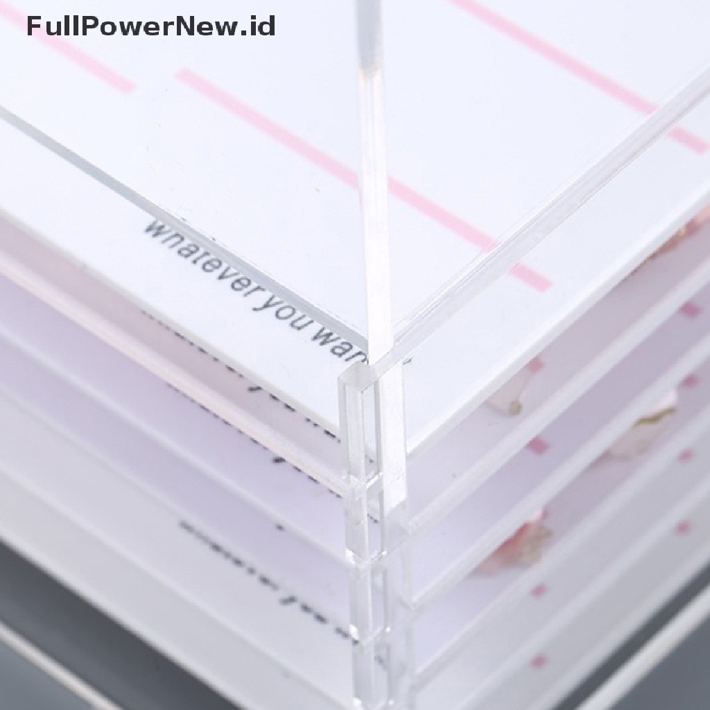 Power 5Layers Nail Color Papan Pajangan Nail Tips Collection Stand Rak Kutek tip ID