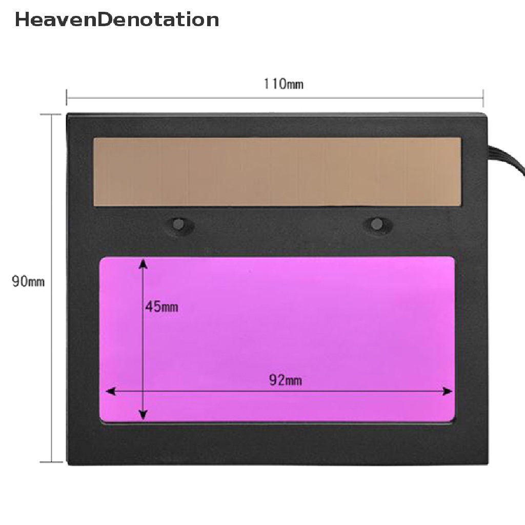 [HeavenDenotation] Kacamata Lensa Helm Las Auto Solar Darkening Helmet Automation Filter HDV