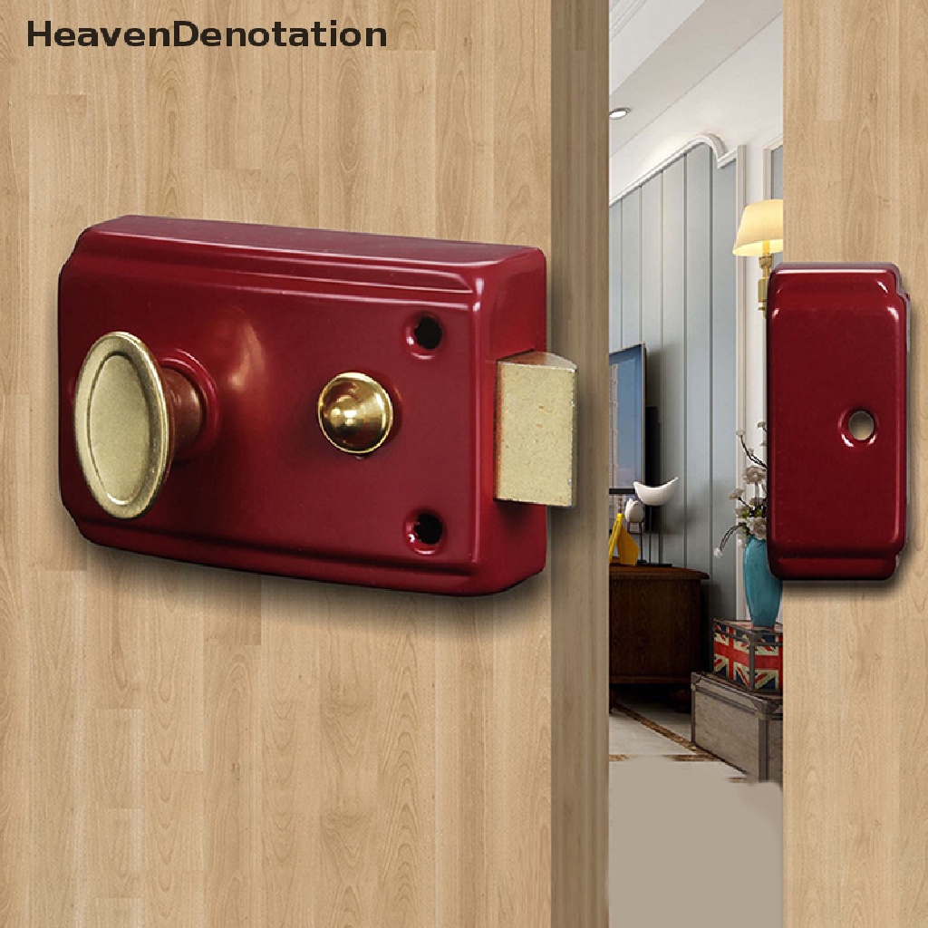 [HeavenDenotation] Kunci Pintu Rumah Anti Maling Kuat Universal Heavy-Duty Indoor Mortise Lock HDV