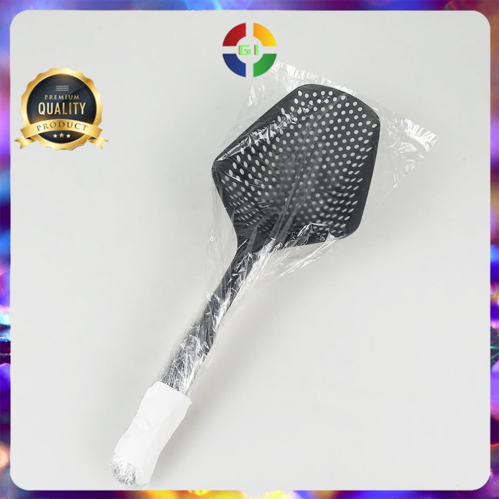 Spatula Alat Masak Goreng Dapur Fry Food Mesh Strainer Black