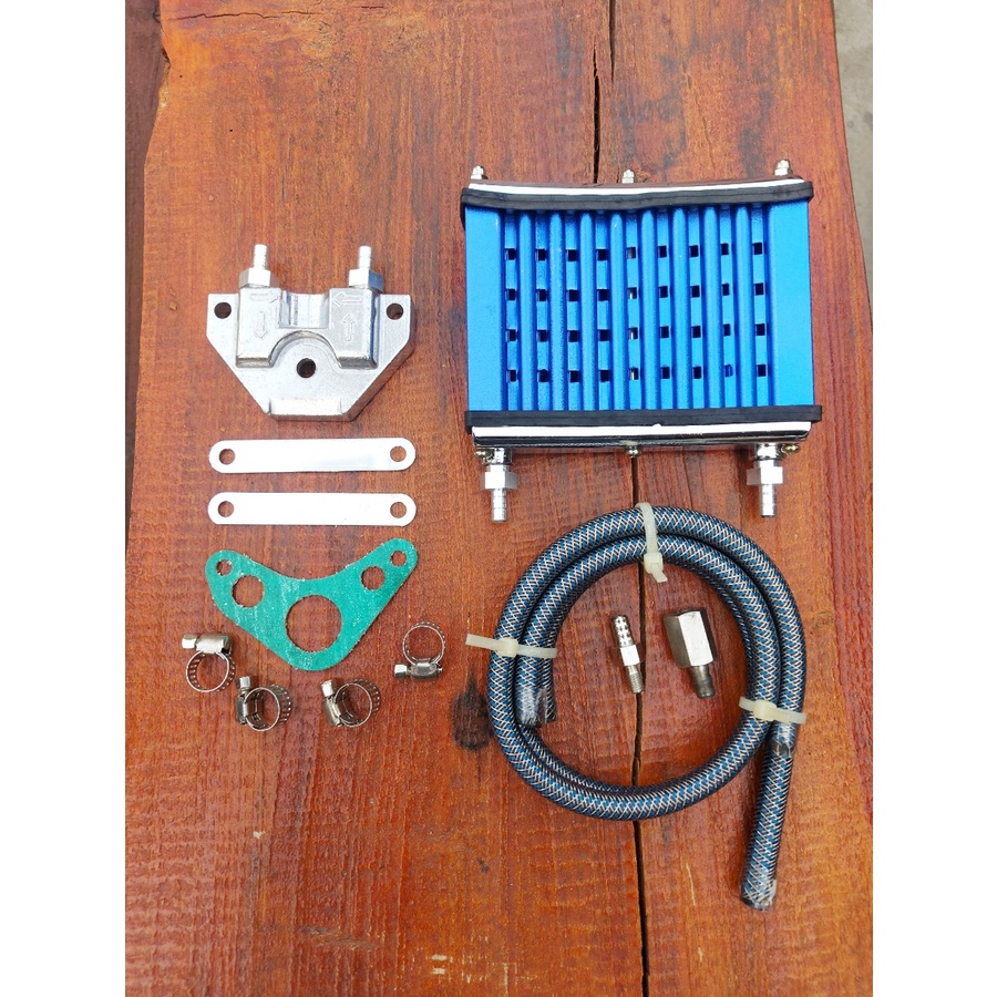 oil cooler pendingin oli C series win supra grand biru