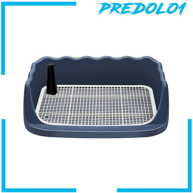[Predolo1] Dog Potty Tray Puppy Training Tray Menjaga Cakar Dan Lantai Bersih Pee Pad Holder