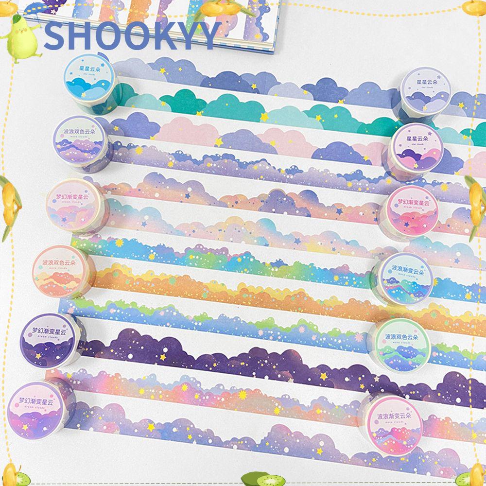 Chookyy Tape Khusus Berbentuk Lucu DIY INS Scene Tape