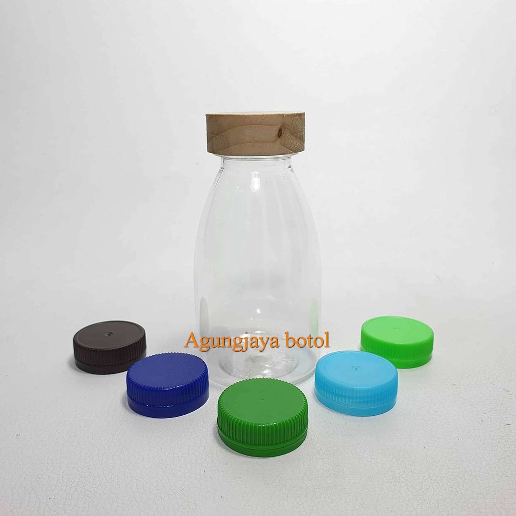 Botol Pet 150 Ml Cantik Natural Tutup Pet SN 30 / Botol Plastik / Botol Pet Food / Botol Minuman / B