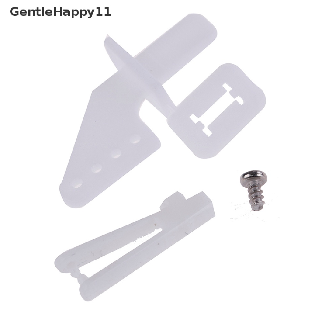 Gentlehappy 10set medium lock on nylon control horn Dan clevis 21mm set rudder id