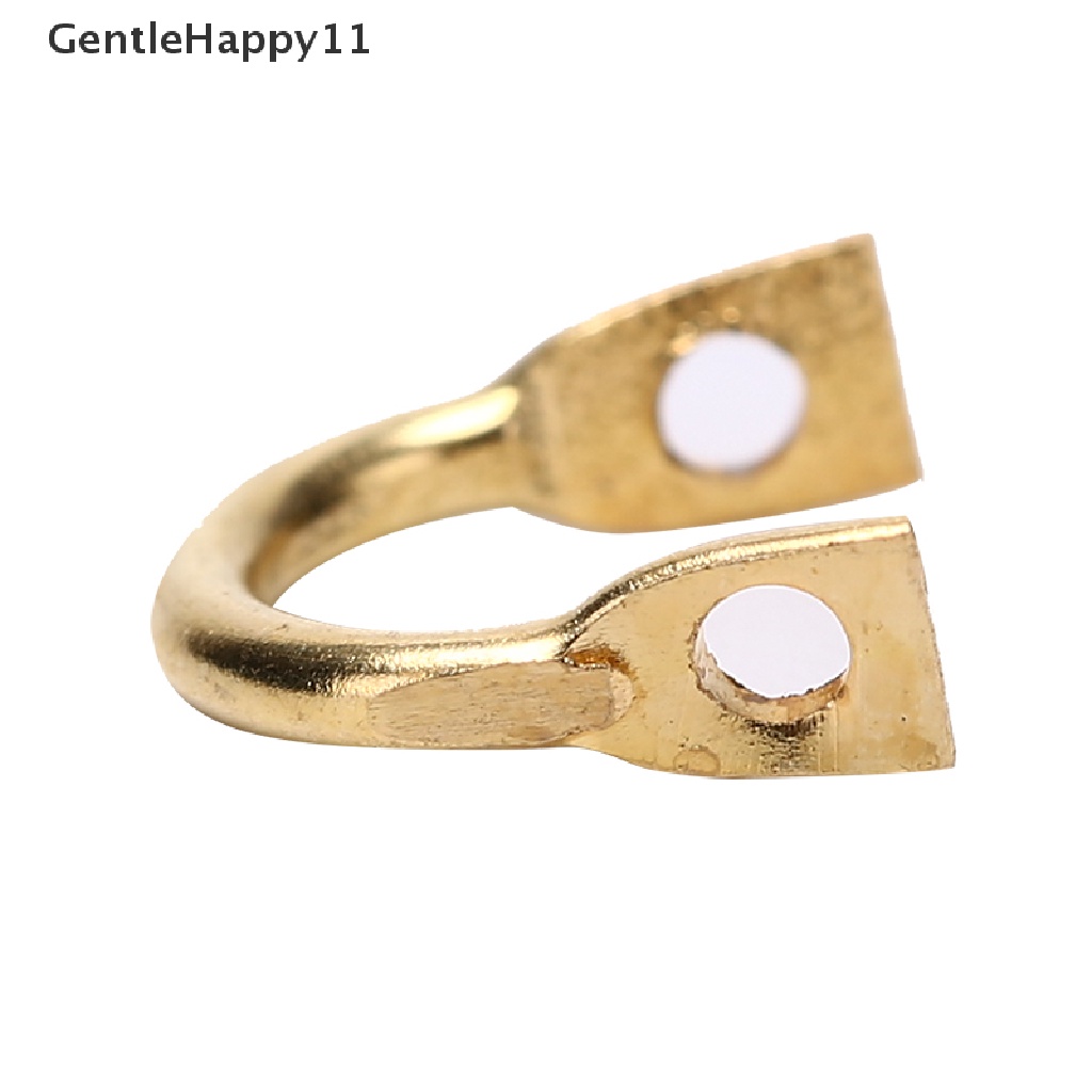 Gentlehappy Spinner Clevises Ukuran Spin Mudah #3pcs/pak Nikel USA MADE Clevis id