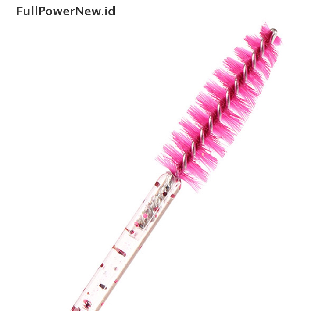 Power Eyelash Sikat Alis Maskara Tongkat Telinga Kelinci Tabung Crystal Handle Lash Applicat ID