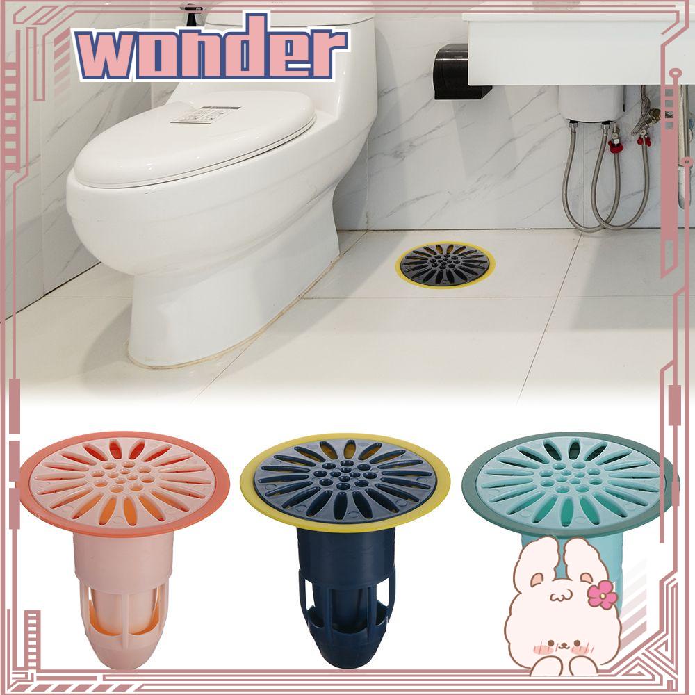 Wonder Deodorant Floor Drain Core Pencegah Arus Balik Dapur Kamar Mandi Toilet Selokan Insectproof Hair Trap