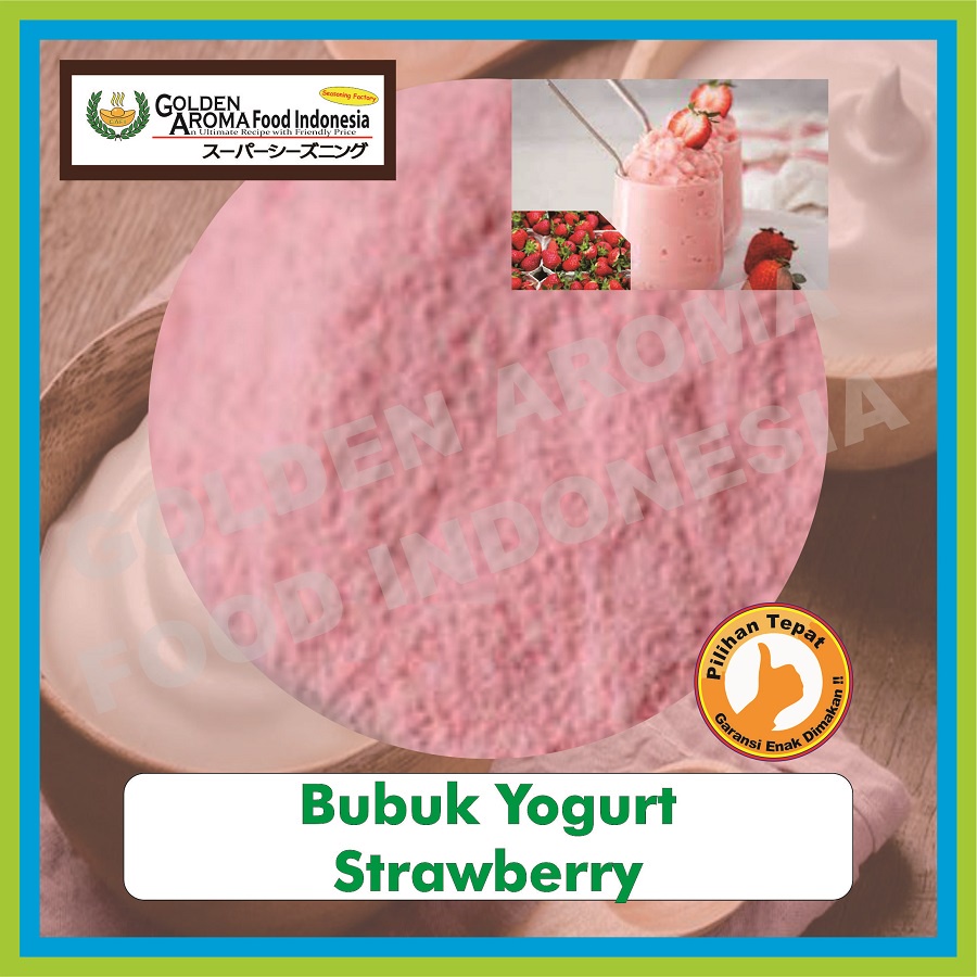 

Bubuk Yogurt Strawberry 1 Kg Serbuk Ice Youghurt Stroberi Es Krim Yogurt Drink Powder Cream Enak