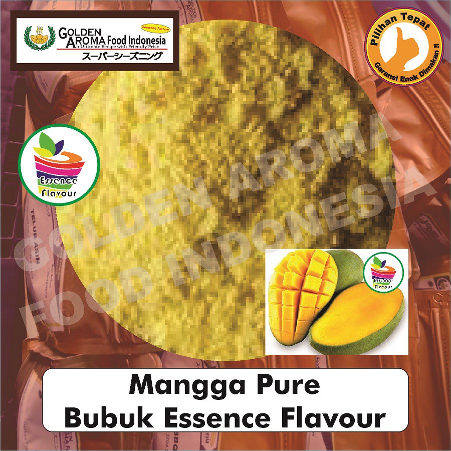 

Bubuk Mangga Pure Efe 1/2Kg Essen Flavor Ekstrak Mango Murni 500Gr Tanpa Gula Flavour Esence Extract